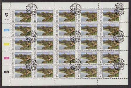 VENDA 1981 LAKES SET OF 4 CTO FULL SHEETS OF 25