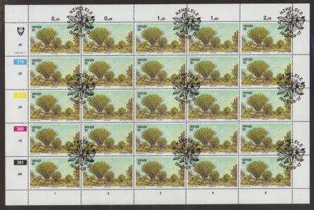VENDA 1982 TREES SET OF 4 CTO FULL SHEETS OF 25