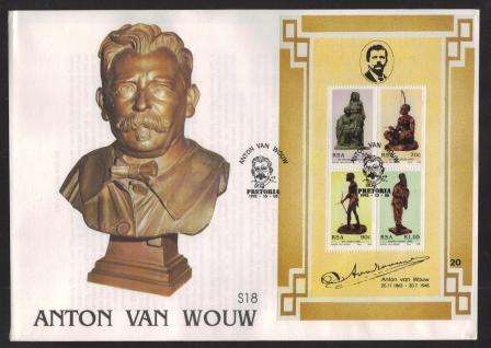 RSA 1992 ANTON VAN WOUW M/S FDC S18