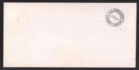 AVIATION 1979 NAMIB AIR FLIGHT CARD #8 - EROS - JG STRIJDOM
