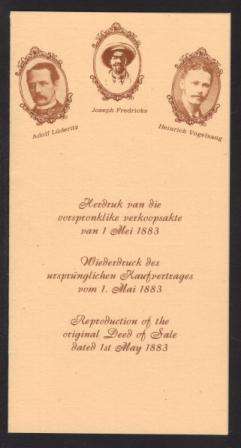 AVIATION 1983 NAMIB AIR SIGNED FLIGHT COVER #17 - WINDHOEK - LUDERITZBUCHT