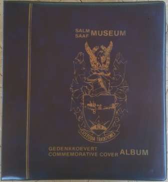 SA AIR FORCE (SAAF) SIGNED and UNSIGNED FLIGHT COVERS 3RD SERIES AF1-AF21, S1, S2 IN BLUE SAAF ALBUM