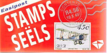 RSA 1993 REPRINT AVIATION BOOKLET PANE 1 STATION 8