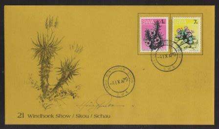 SWA 1979 WINDHOEK SHOW COM COVER SIGNED