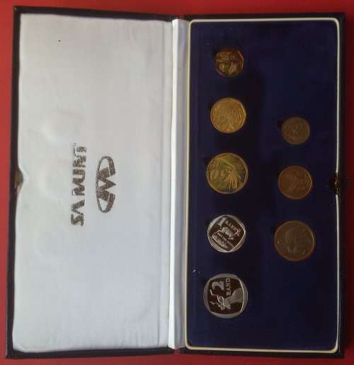RSA 1992 SHORT PROOF SET IN CASE