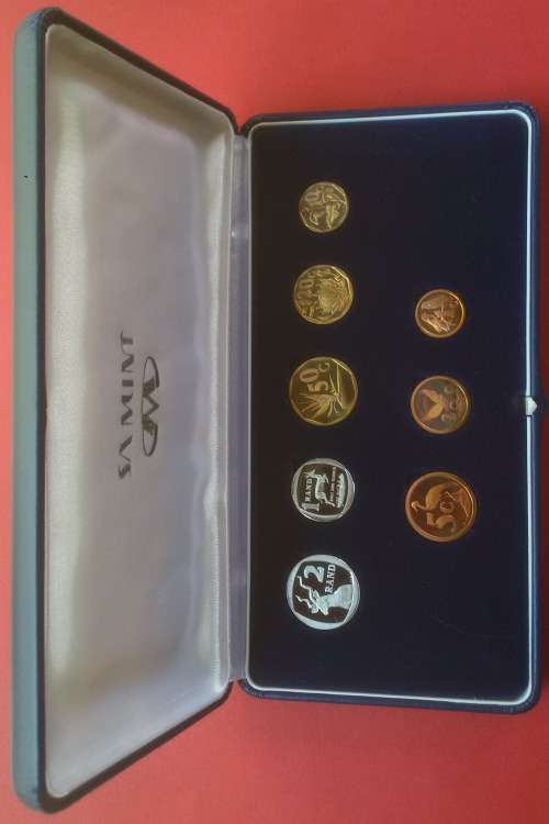 RSA 1993 SHORT PROOF SET IN CASE