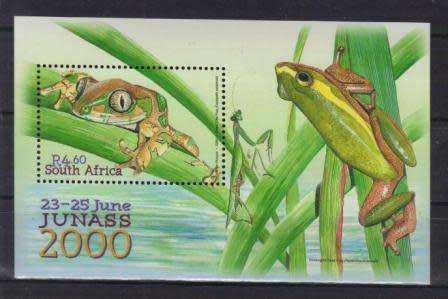 RSA 2000 JUNASS FROG MNH MINIATURE SHEET