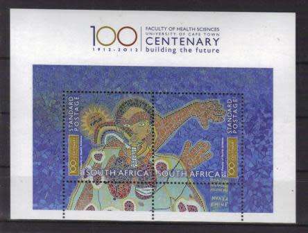 RSA 2012 HEALTH SCIENCES AT UCT MNH MINIATURE SHEET