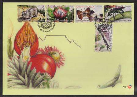 RSA 2004 ECOLOGY OF TABLE MOUNTAIN OFFICIAL FDC 7.77