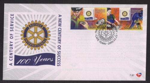 RSA 2005 ROTARY 100 YEARS OFFICIAL FDC 7.87