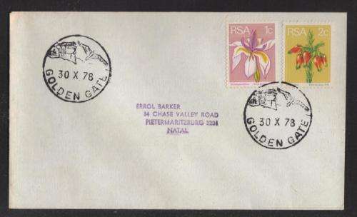 RSA 1978 GOLDEN GATE COM COVER WITH 30/10/78 DS