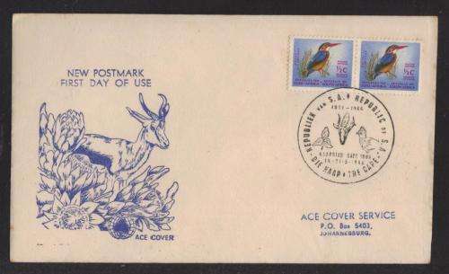 RSA 1966 THE CAPE COM COVER WITH 1ST DAY NEW POSTMARK 16-21/5/66
