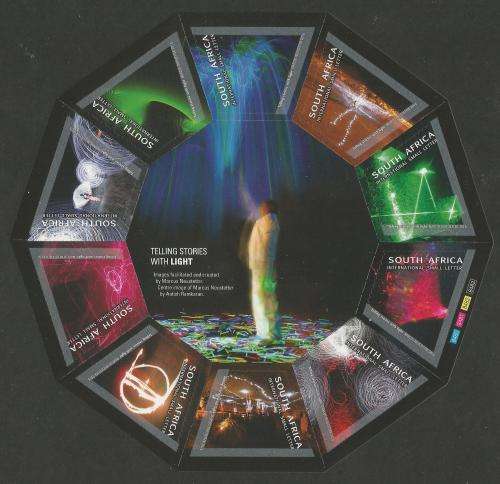 RSA 2016 TELLING STORIES WITH LIGHT MNH FULL SHEET OF 10