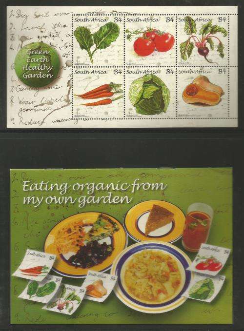 RSA 2011 GREEN AWARENESS MNH FULL SHEET OF 6 WITH BROCHURE