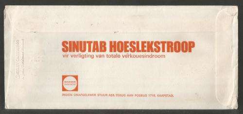 RSA 1968 STATE PRESIDENT FOUCHE DOCTORS FDC BY WARNER PHARMACEUTICALS