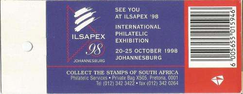 RSA 1997 RHINO BOOKLET DATED 1997/04/22 ENGLISH GUILLOTINED HARRISON PAPER