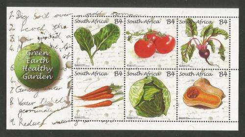 RSA 2011 GREEN AWARENESS MNH FULL SHEET OF 6