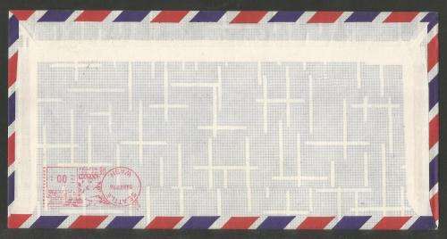 AVIATION 1976 KEMPAIR FLIGHT COVER # 27A SAA 1ST DELIVERY FLIGHT BOEING 747SP