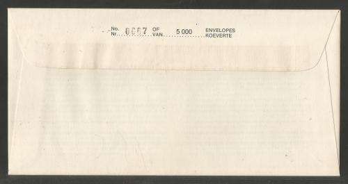 SA NAVY COM COVER #2 - 75 YEARS NAVAL VOLUNTEER SERVICE SIGNED OC SAS UNITIE