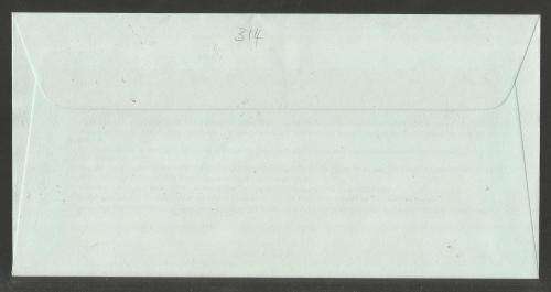 SA NAVY COM COVER #7 - CENTENARY SAS INKONKONI COUNTER 6 D/S SIGNED OC ON BLUE TEXT