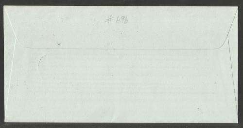 SA NAVY COM COVER #7 - CENTENARY SAS INKONKONI COUNTER 24 SIGNED OC ON BLUE TEXT