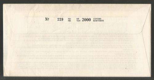 SA AIR FORCE (SAAF) FLIGHT COVER #AF14 - 1995 55 YEARS HARVARD IN SAAF SERVICE SIGNED OC CFS