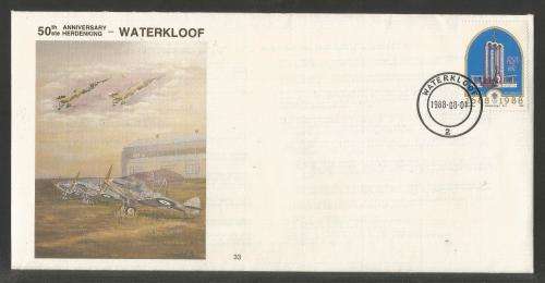 SA AIR FORCE (SAAF) FLIGHT COVER # 33 - 1988 50TH ANNIV WATERKLOOF AFB