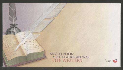 RSA 2000 BOER WAR WRITERS UNSERVICED FDC 6.125