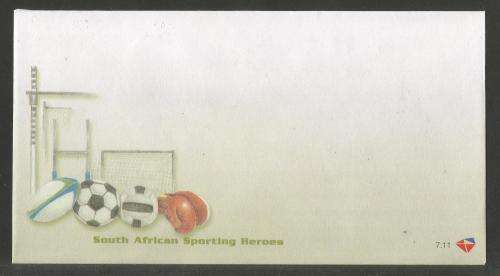 RSA 2001 SPORTING HEROES UNSERVICED FDC 7.11