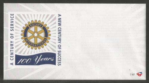 RSA 2005 CENTENARY OF ROTARY UNSERVICED FDC 7.87