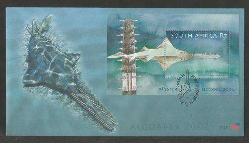 RSA 2002 ALGOAPEX OFFICIAL FDC 7.47