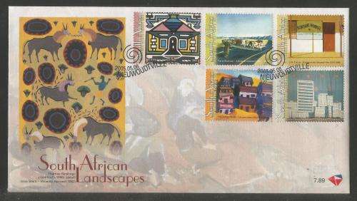 RSA 2005 SA LANDSCAPES OFFICIAL FDC 7.89