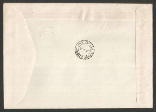 RSA 1981 100TH ANNIV DF MALHERBE KEMP COVER # 19 WITH TOTIUS STAMP ON INSERT