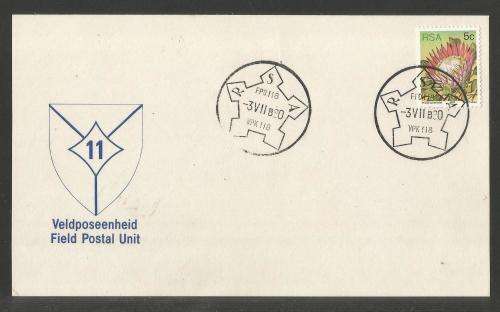 MILITARY COM CARD - 1980 118 FIELD POST OFFICE (FPO / VPK) DATED 3/7/80 B