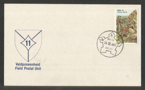 MILITARY COM CARD - 1981 11 FIELD POST OFFICE (FPO / VPK) DATED 26/3/81 A