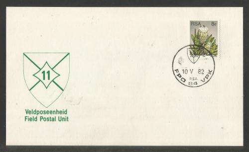 MILITARY COM CARD - 1982 84 FIELD POST OFFICE (FPO / VPK) DATED 10/5/82