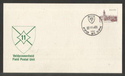 MILITARY COM CARD - 1983 81 FIELD POST OFFICE (FPO / VPK) DATED 22/6/83 A