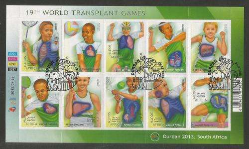 RSA 2013 WORLD TRANSPLANT GAMES CTO FULL SHEET