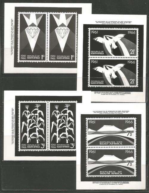 RSA 1966 5TH ANNIV RSA SET OF 4 PHOTOGRAPHIC MEDIA/PUBLICITY RELEASES