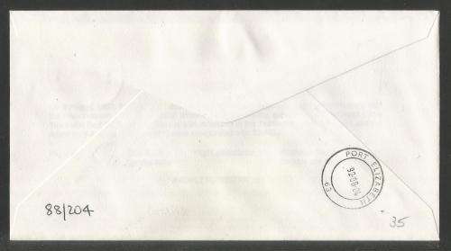 AVIATION 1992 FLITESTAR #35 1ST FLIGHT COVER ATR72 JHB - PORT ELIZABETH 4/8/92
