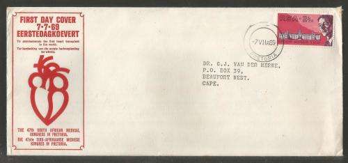 RSA 1969 MEDICAL CONGRESS DOCTORS FDC BY WARNER PHARMACEUTICALS