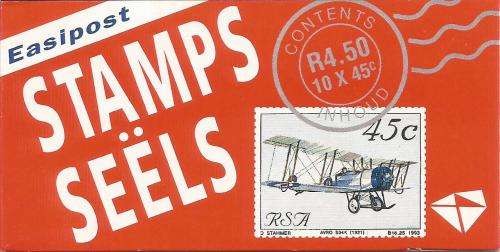 RSA 1993 ORIGINAL AVIATION BOOKLET PANE 7