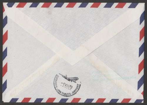 AVIATION 1979 AIRPHILSA FLIGHT COVER #11 1ST FLIGHT TWIN OTTER MASERU TO JHB