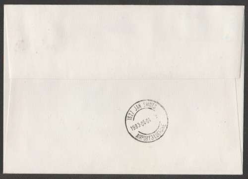 AVIATION 1983 AIRPHILSA FLIGHT COVER #47 1ST NON STOP FLIGHT SAA BOEING 747 300 LDN TO JAN SMUTS