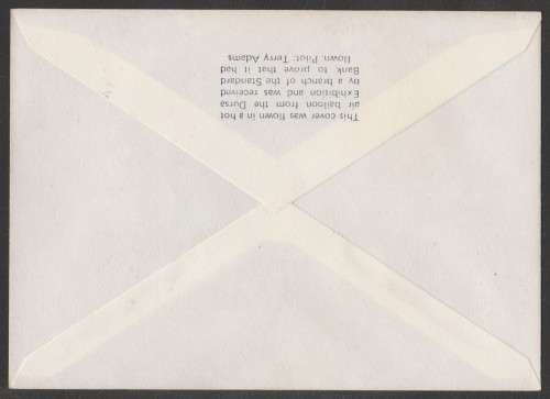 AVIATION 1983 AIRPHILSA FLIGHT COVER #50 200 ANNIV 1ST HOT AIR BALLOON FLIGHT DBN TO VERULAM SIGNED