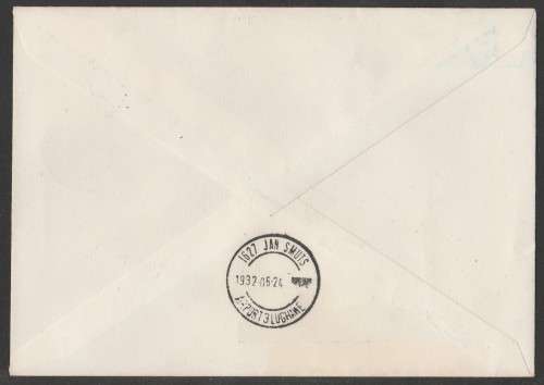 AVIATION 1982 AIRPHILSA FLIGHT COVER #56 LAST BOEING 727 FLIGHT SAA DF MALAN - JAN SMUTS SIGNED CAPT