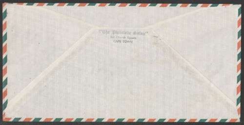 AVIATION 1970 SAA FLIGHT COVER 1ST DIRECT FLIGHT CT-LDN