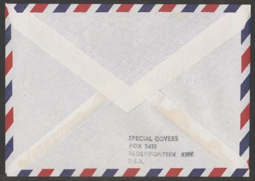 AVIATION 1979 LESOTHO AIRWAYS FLIGHT COVER 1ST FLIGHT TWIN OTTER MASERU-JHB