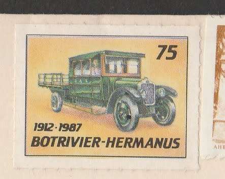 RSA 1987 SA TRANSPORT SERVICES BOTRIVIER COM COVER SIGNED BY REGIONAL MANAGER