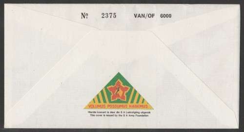 SA ARMY COM COVER #9 - 1987 75 YEARS MAGOL COMMANDO - SIGNED IN BLACK